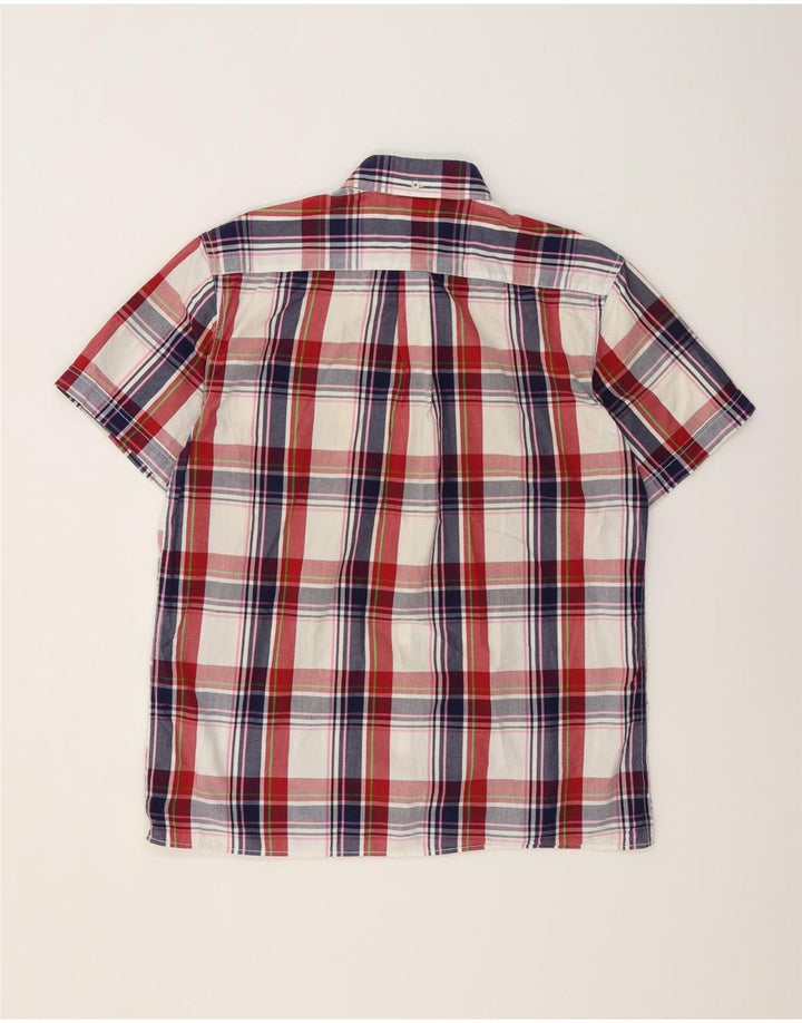 BEN SHERMAN Ανδρικό κοντομάνικο πουκάμισο μεγάλο βαμβακερό πολύχρωμο