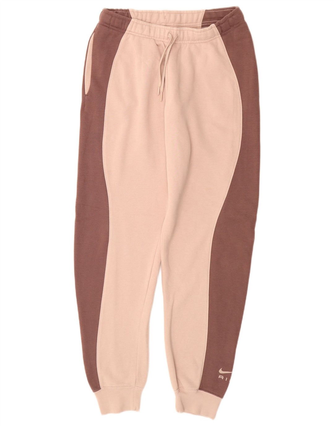 Γυναικεία αθλητική φόρμα NIKE Παντελόνι Joggers UK 12 Medium Pink Colourblock