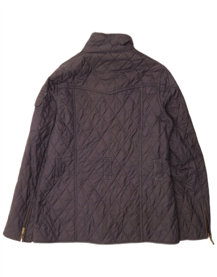 Γυναικείο καπιτονέ μπουφάν Barbour UK 12 Medium Navy Blue Polyamide
