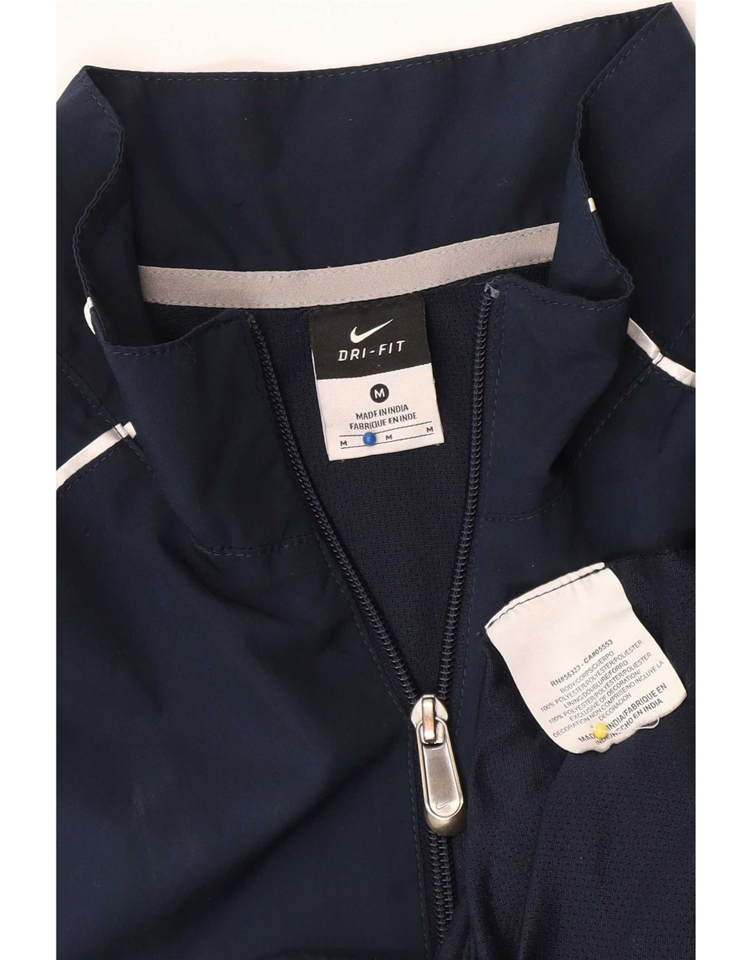 Ανδρική φόρμα Nike Dri Fit Μπουφάν μεσαίου μπλε πολυεστέρα