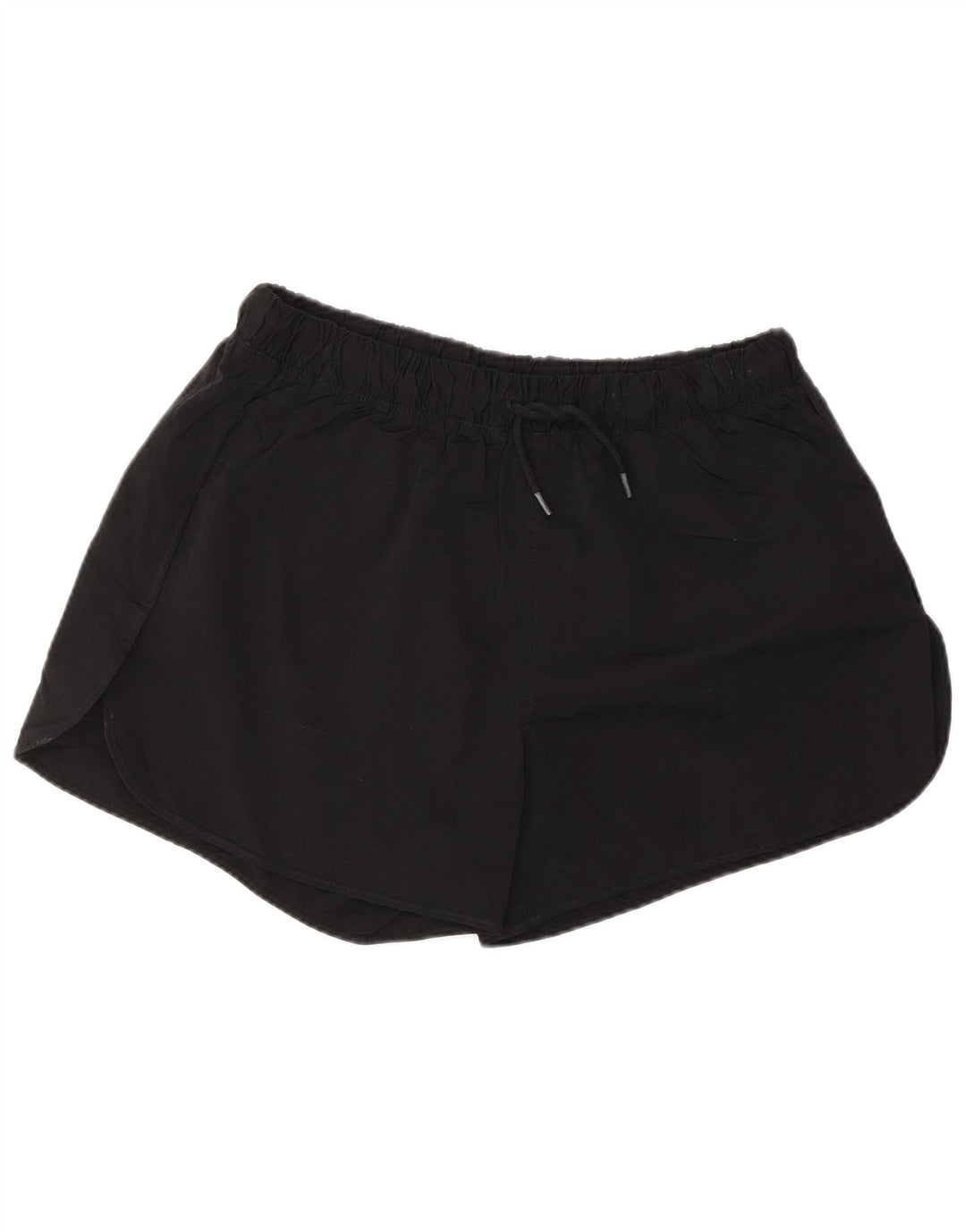 DICKIES Γυναικείο αθλητικό σορτς UK 16 μεγάλο μαύρο πολυαμίδιο