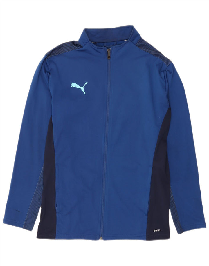 Ανδρική φόρμα Puma Μπουφάν μεσαίου μπλε χρώματος