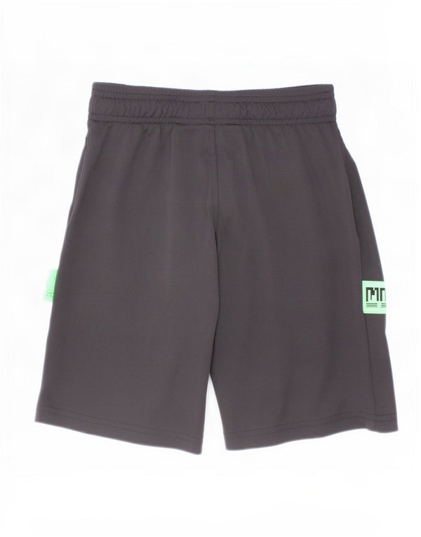 Under Armour Boys Loose Fit γραφικό αθλητικό σορτς 7-8 ετών Small μαύρο