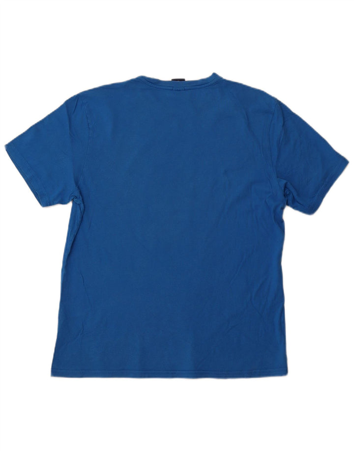 North SAILS Ανδρικό T-Shirt Regular Fit Top Μικρό μπλε βαμβακερό