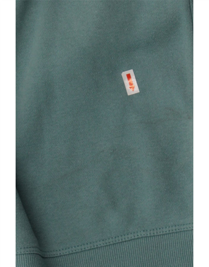 CALVIN KLEIN Γυναικείο φούτερ μεγάλου μεγέθους Jumper UK 10 Small Green