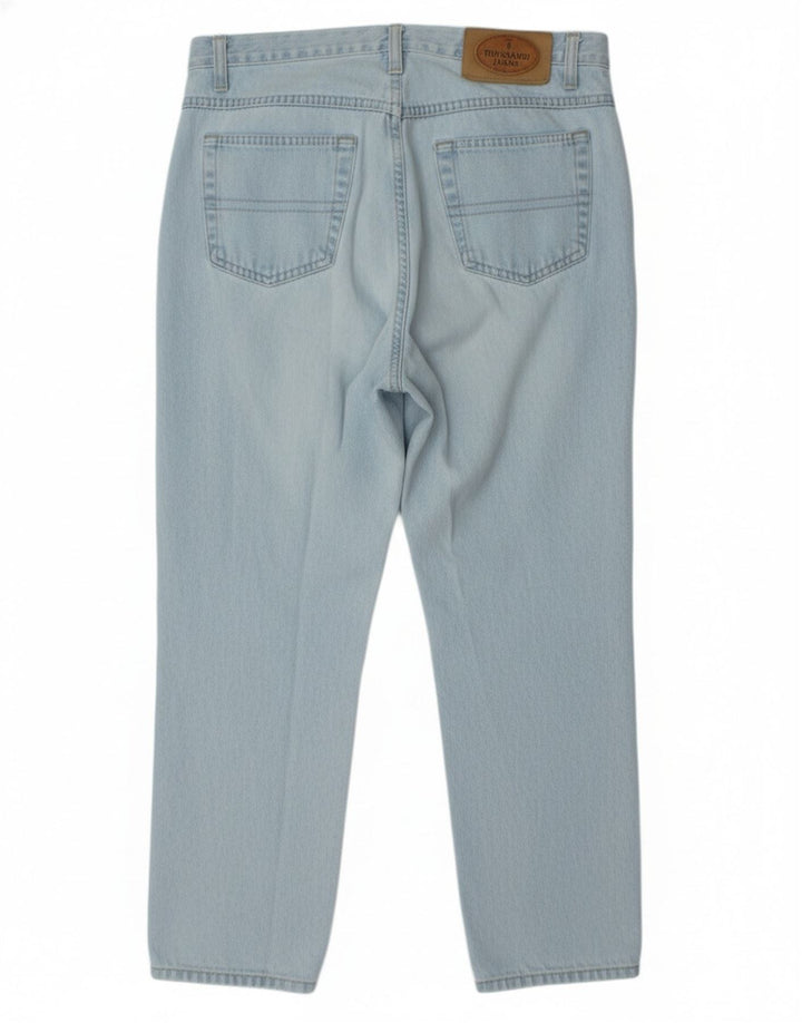 Ανδρικό τζιν Trussardi Cropped W34 L25 Μπλε βαμβακερό