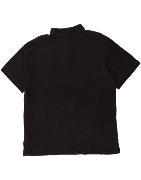 Ανδρικό μπλουζάκι πόλο Carhartt 2XL μαύρο βαμβακερό