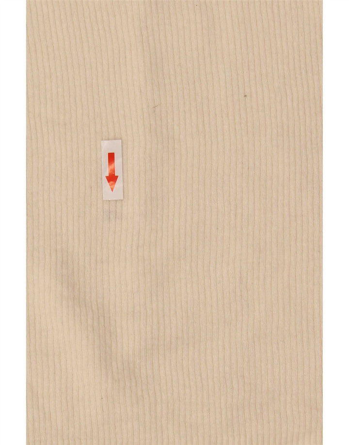 Massimo Dutti Γυναικείο πουλόβερ Crop Cardigan UK 8 Small Off White
