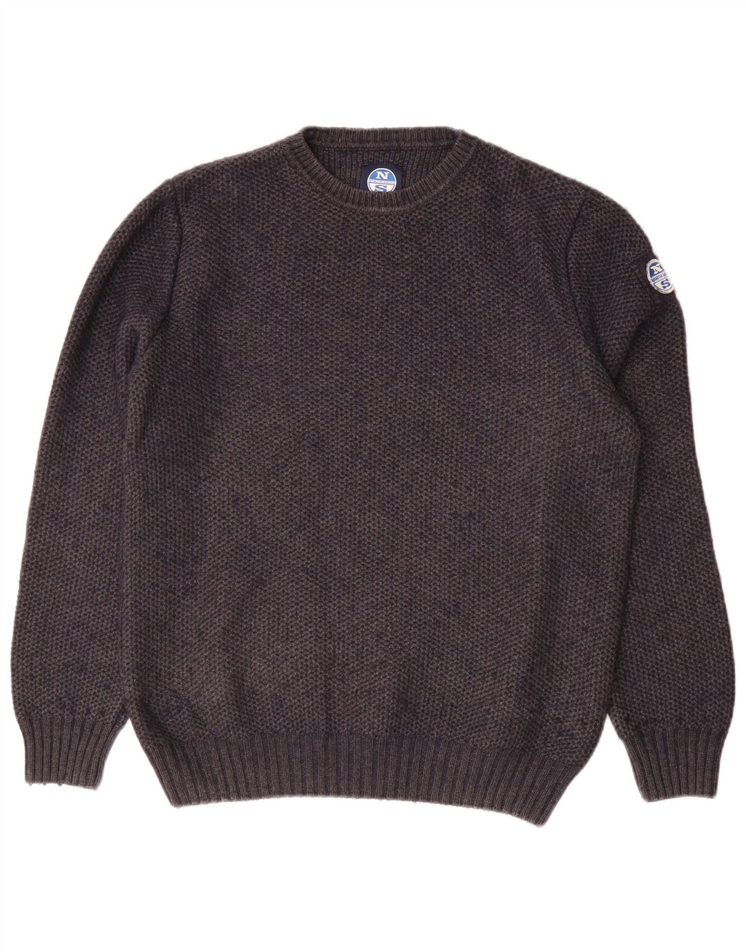 Ανδρικό πουλόβερ North Sails Crew Neck Jumper Μικρό γκρι βαμβακερό