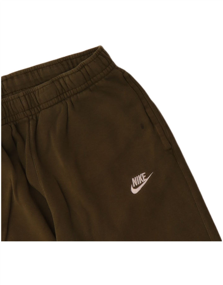 Ανδρική φόρμα NIKE Παντελόνι Joggers Μικρό Χακί Βαμβακερό