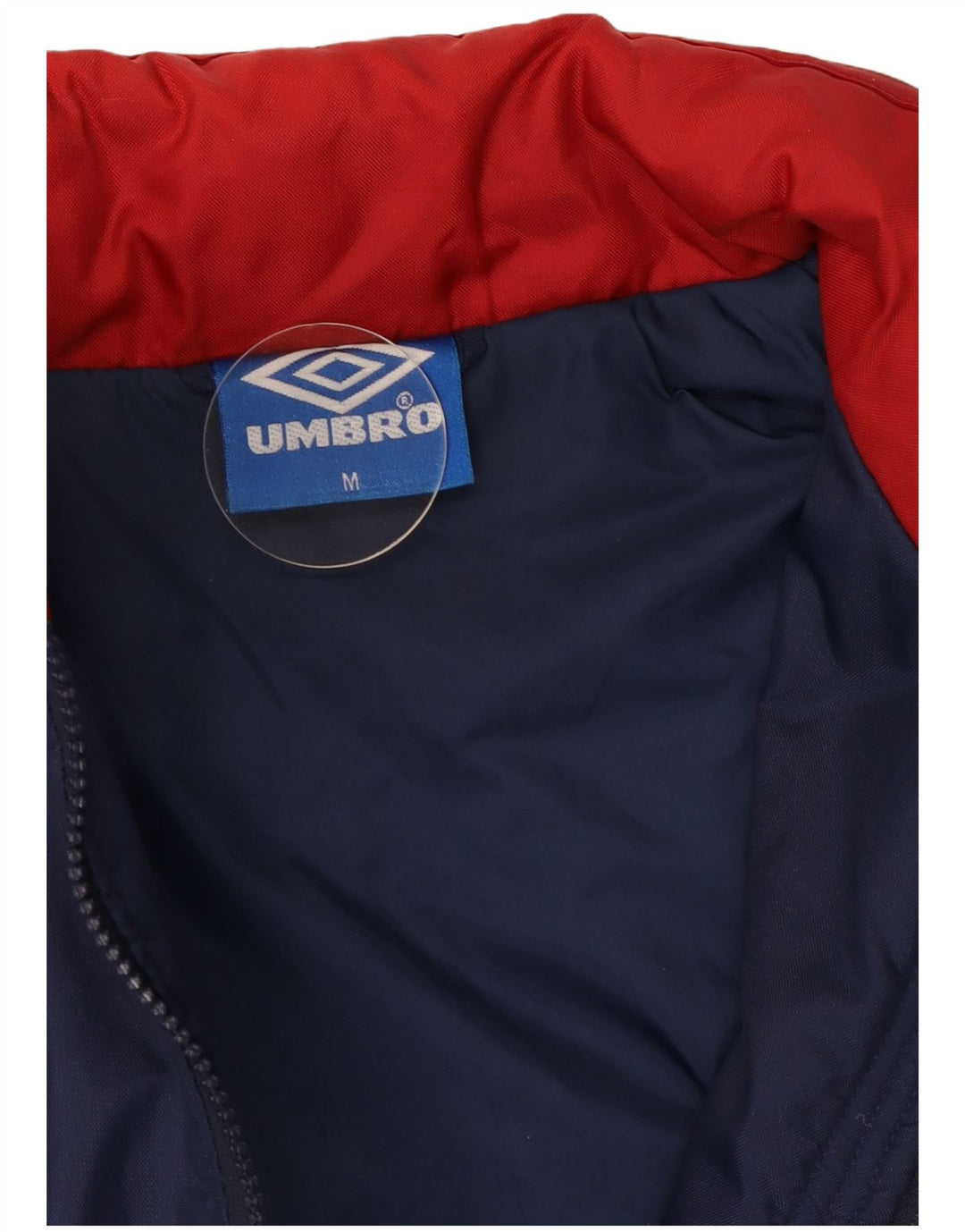 Ανδρικό μπουφάν με κουκούλα Umbro UK 38 Medium Navy Blue Colourblock
