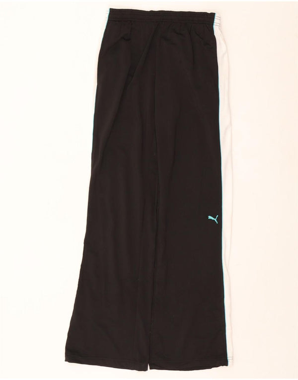 Γυναικεία φόρμα PUMA Παντελόνι UK 14 Large Black Colorblock Πολυεστέρας