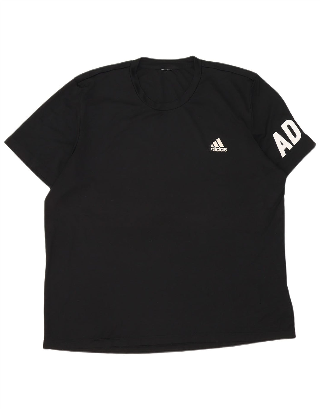 Ανδρικό γραφικό T-Shirt Adidas Top 2XL Μαύρο Πολυεστέρας