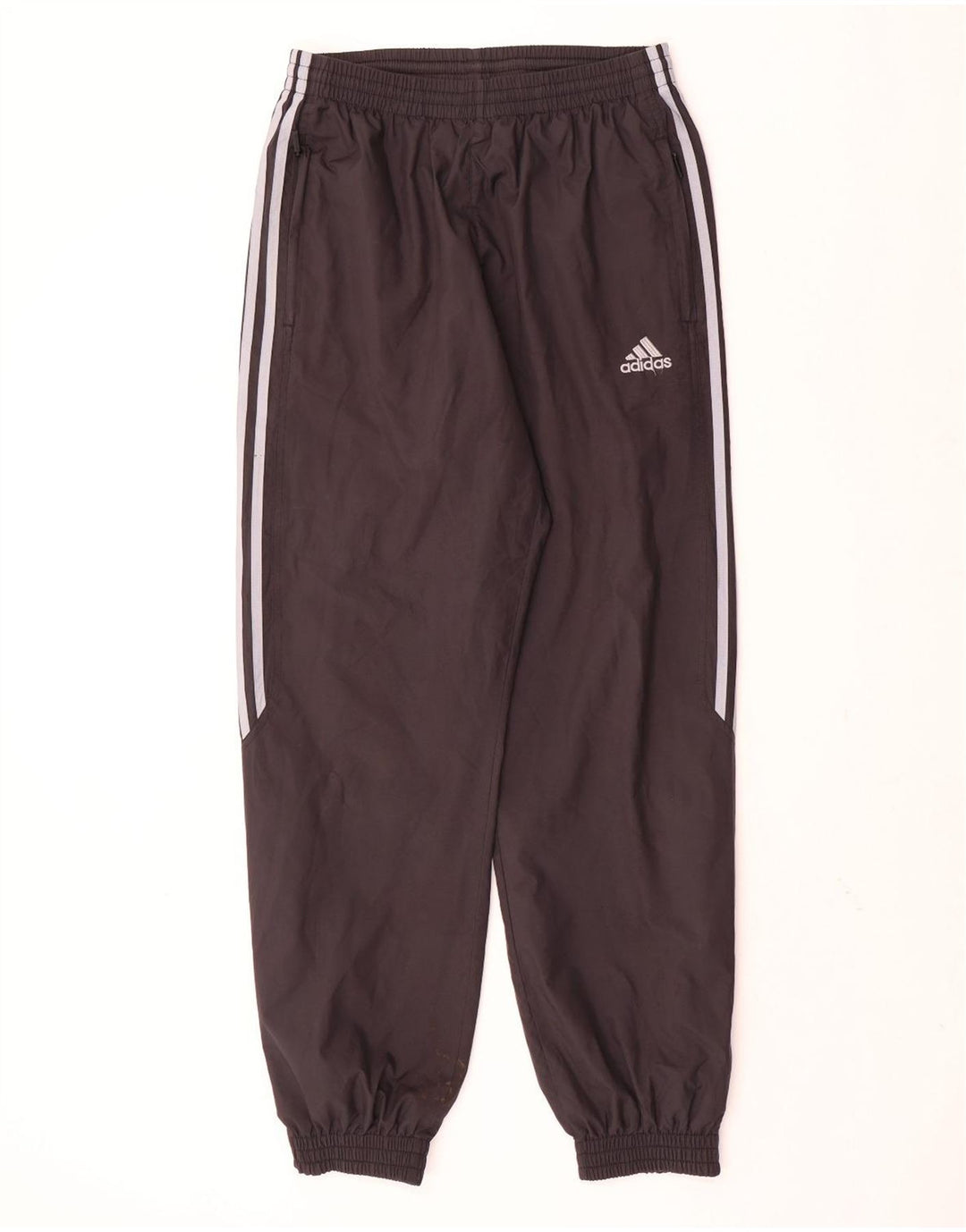 Ανδρική φόρμα ADIDAS Παντελόνι Joggers UK 38/40 Μεσαίο Μαύρο Πολυεστέρα