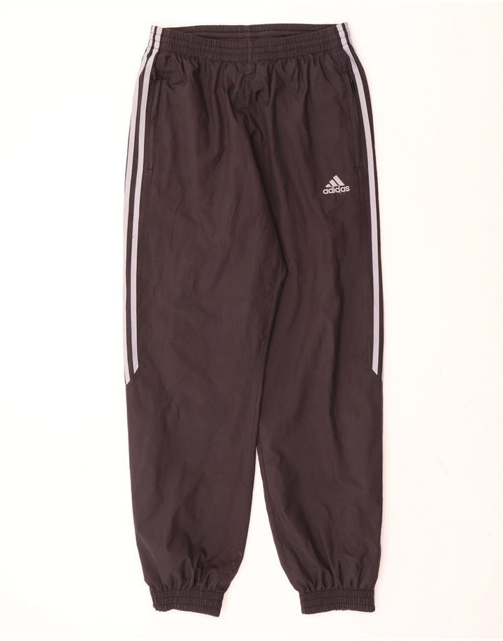 Ανδρική φόρμα ADIDAS Παντελόνι Joggers UK 38/40 Μεσαίο Μαύρο Πολυεστέρα