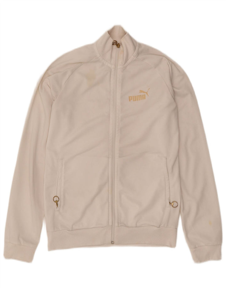 Puma Κοριτσίστικες φόρμες Top Jacket 13-14 Years Λευκό