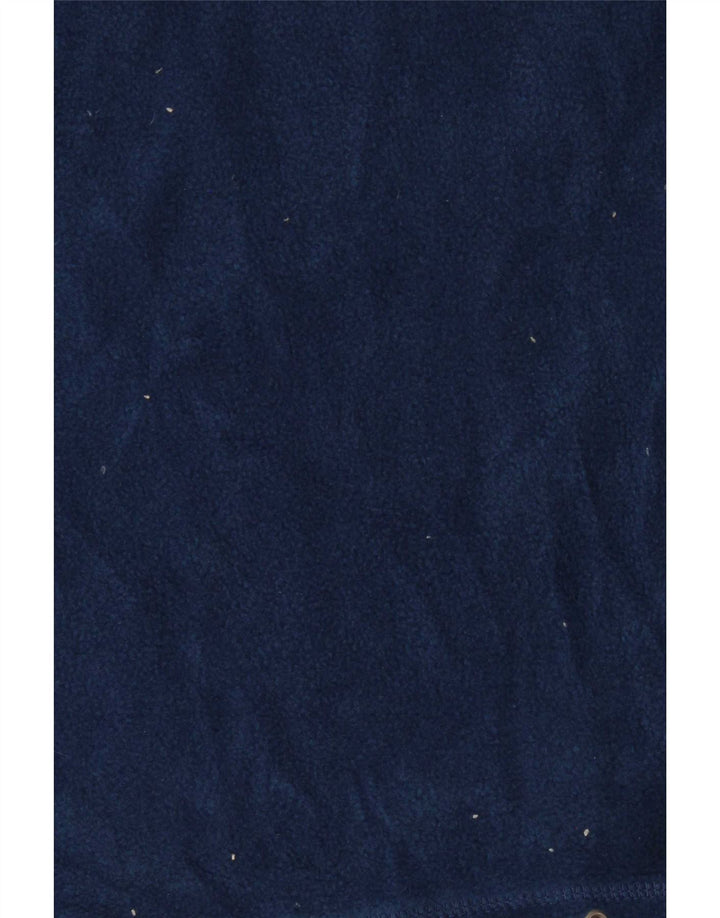 Asics Ανδρικό φερμουάρ Fleece Jumper XL Navy Blue Polyester