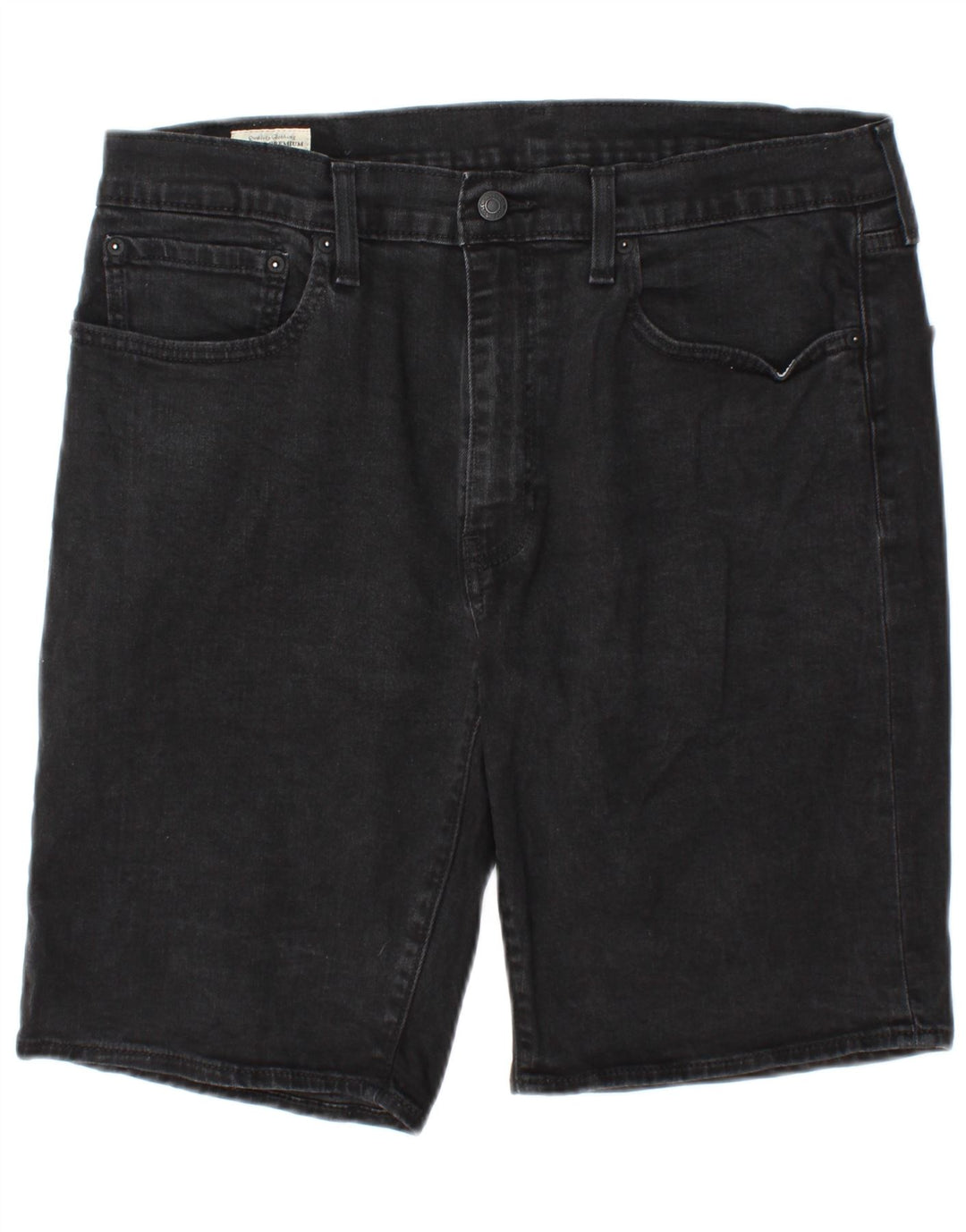 Ανδρικό τζιν σορτς Levi's 502 W36 μεγάλο μαύρο βαμβακερό