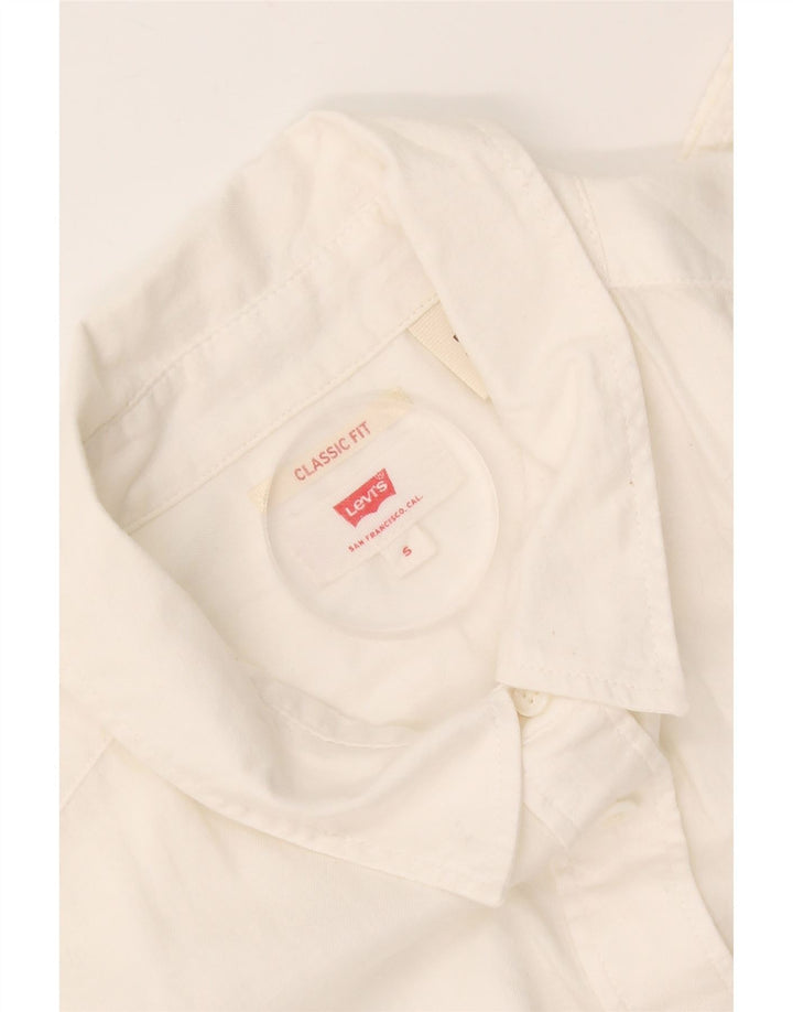 Γυναικείο πουκάμισο Levi's Classic Fit UK 10 Small White