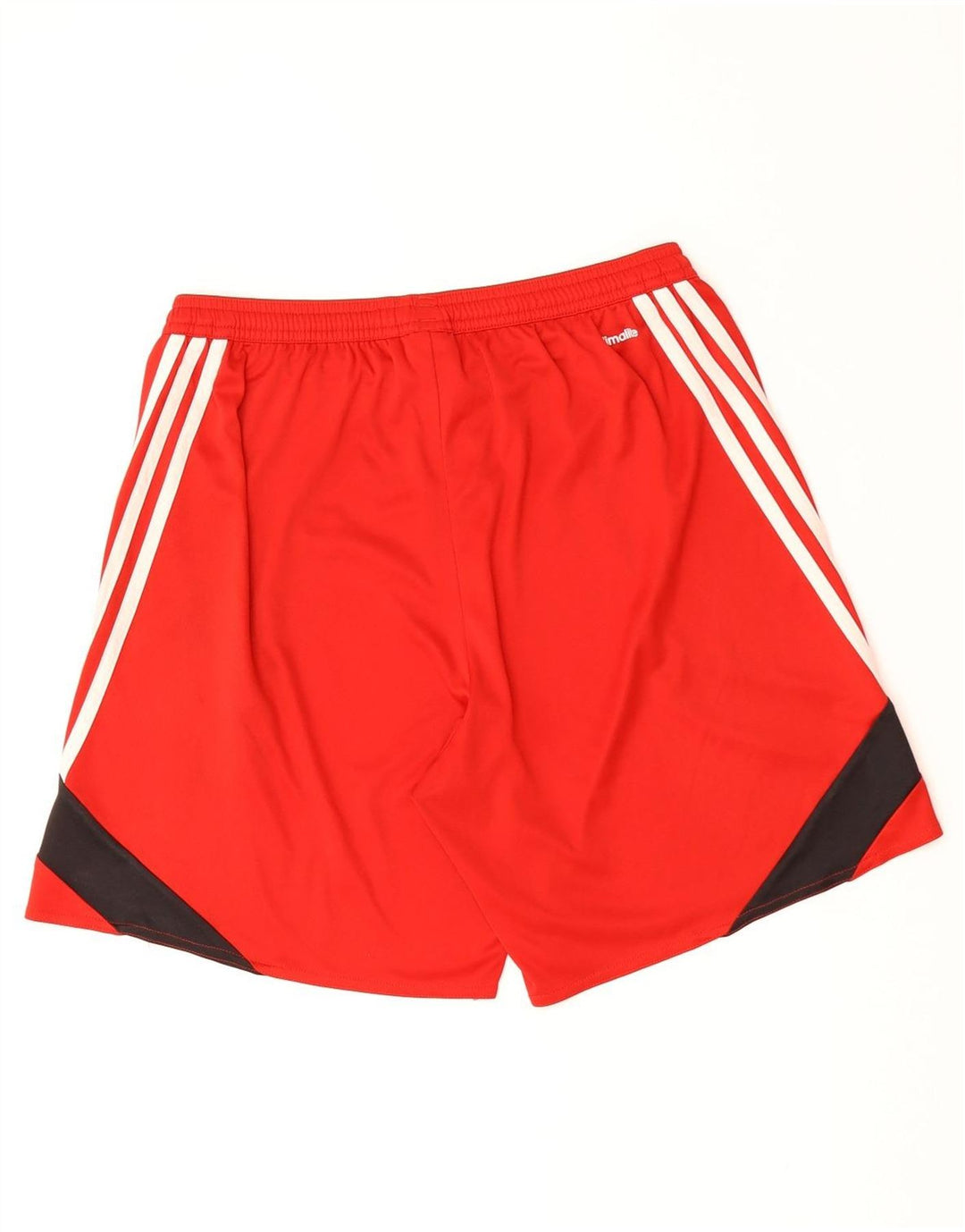ADIDAS Mens Climalite Sport Shorts Large Red Colourblock Polyester Vintage Adidas and Second-Hand Adidas from Messina Hembry 