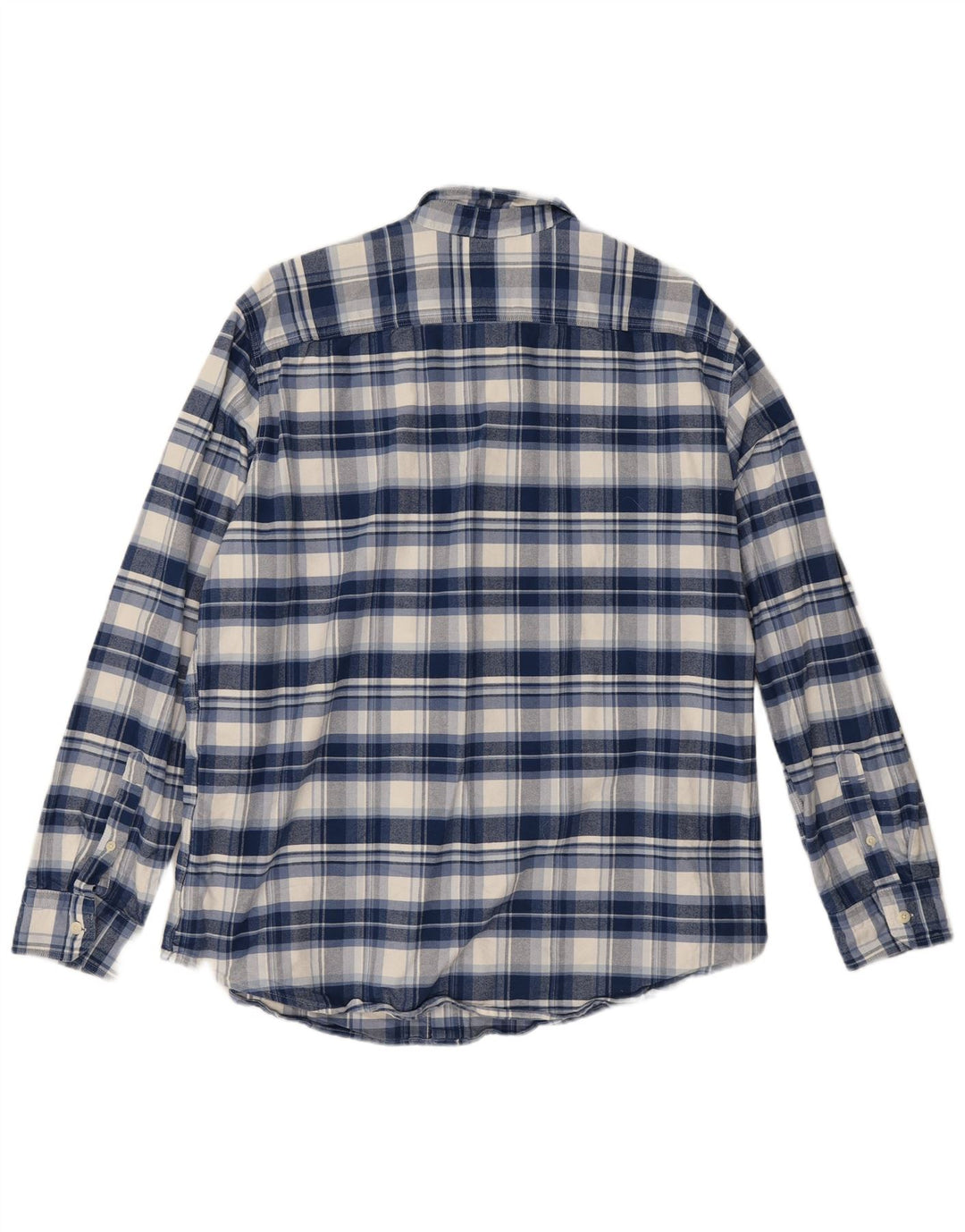 Ανδρικό πουκάμισο Levi's Standard Flannel XL Blue Check Cotton