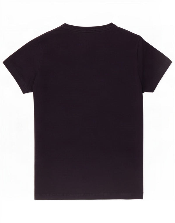 Napapijri Boys Graphic T-shirt Top 7-8 Years Navy Blue