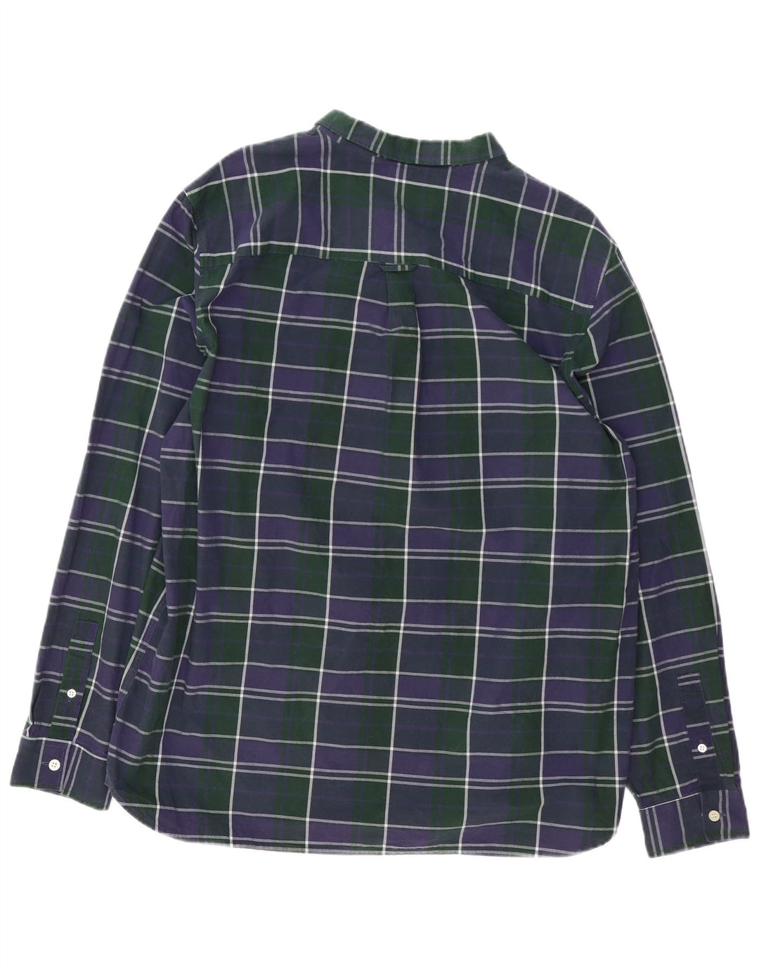 Ανδρικό πουκάμισο Lyle & Scott 2XL Navy Blue Check Cotton