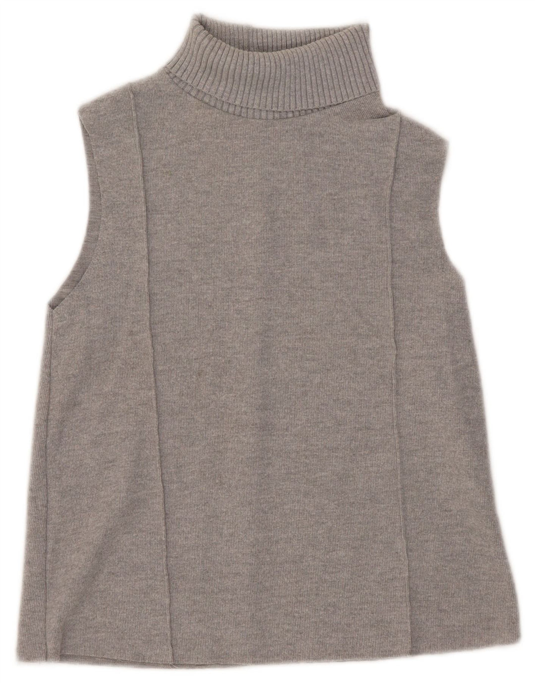 Zara Γυναικείο Γιλέκο Tank Top UK 10 Small Grey Polyester