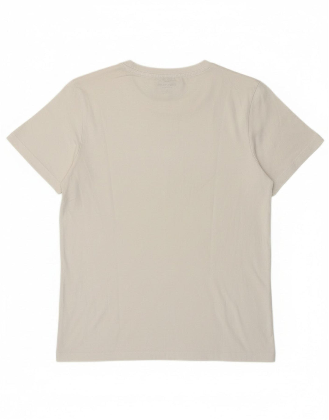JACK & JONES Mens Graphic T-Shirt Top Large White Cotton