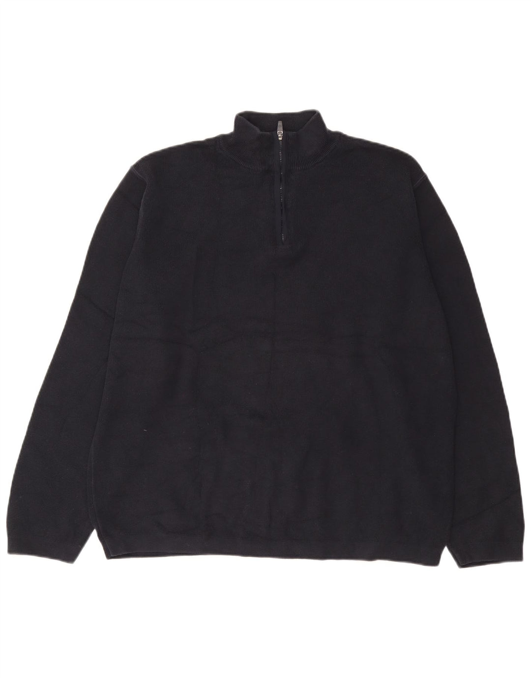 Ανδρικό πουλόβερ Marks & Spencer Blue Harbour με φερμουάρ XL Navy Blue