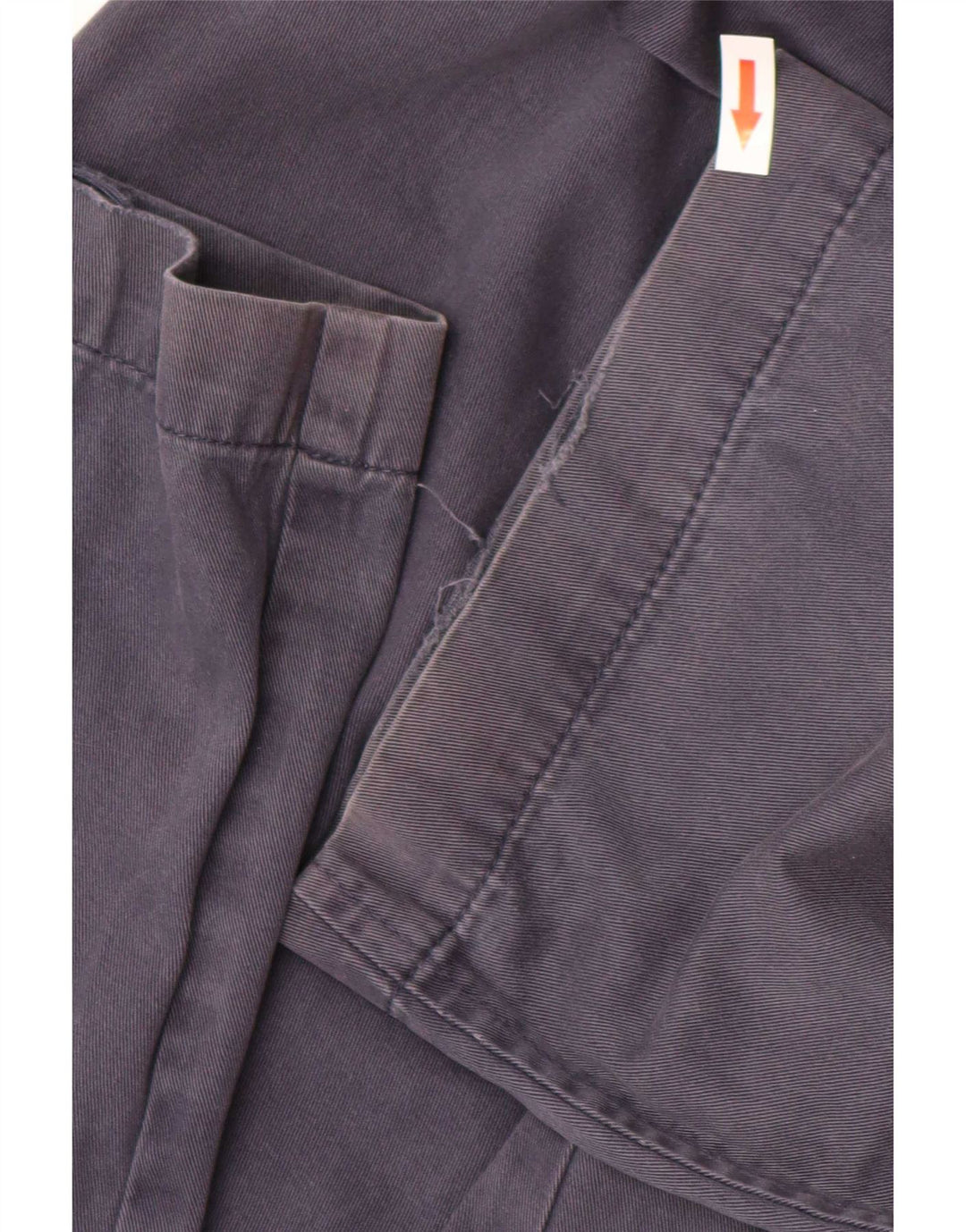 Marks & Spencer Ανδρικό κανονικό παντελόνι Chino W32 L31 Navy Blue Cotton