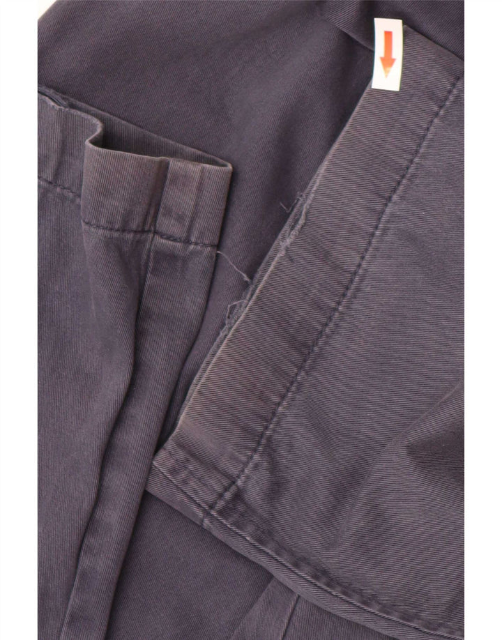 Marks & Spencer Ανδρικό κανονικό παντελόνι Chino W32 L31 Navy Blue Cotton