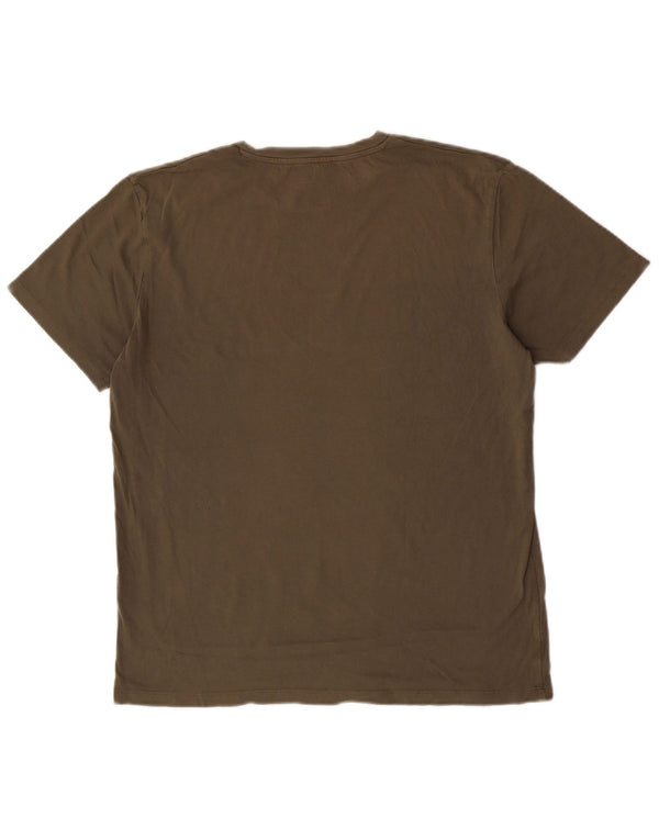 Jack & Jones Ανδρικό T-Shirt με κανονική εφαρμογή γραφικό μπλουζάκι XL πράσινο βαμβακερό