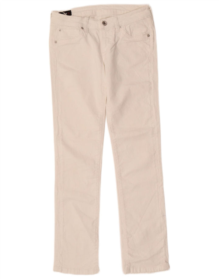 Uniform Γυναικείο Slim Jeans W27 L29 Λευκό βαμβακερό