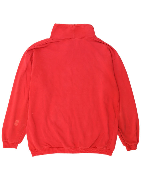 Marks & Spencer Γυναικεία φούτερ με χαλαρή εφαρμογή Jumper UK 16/18 μεγάλο κόκκινο