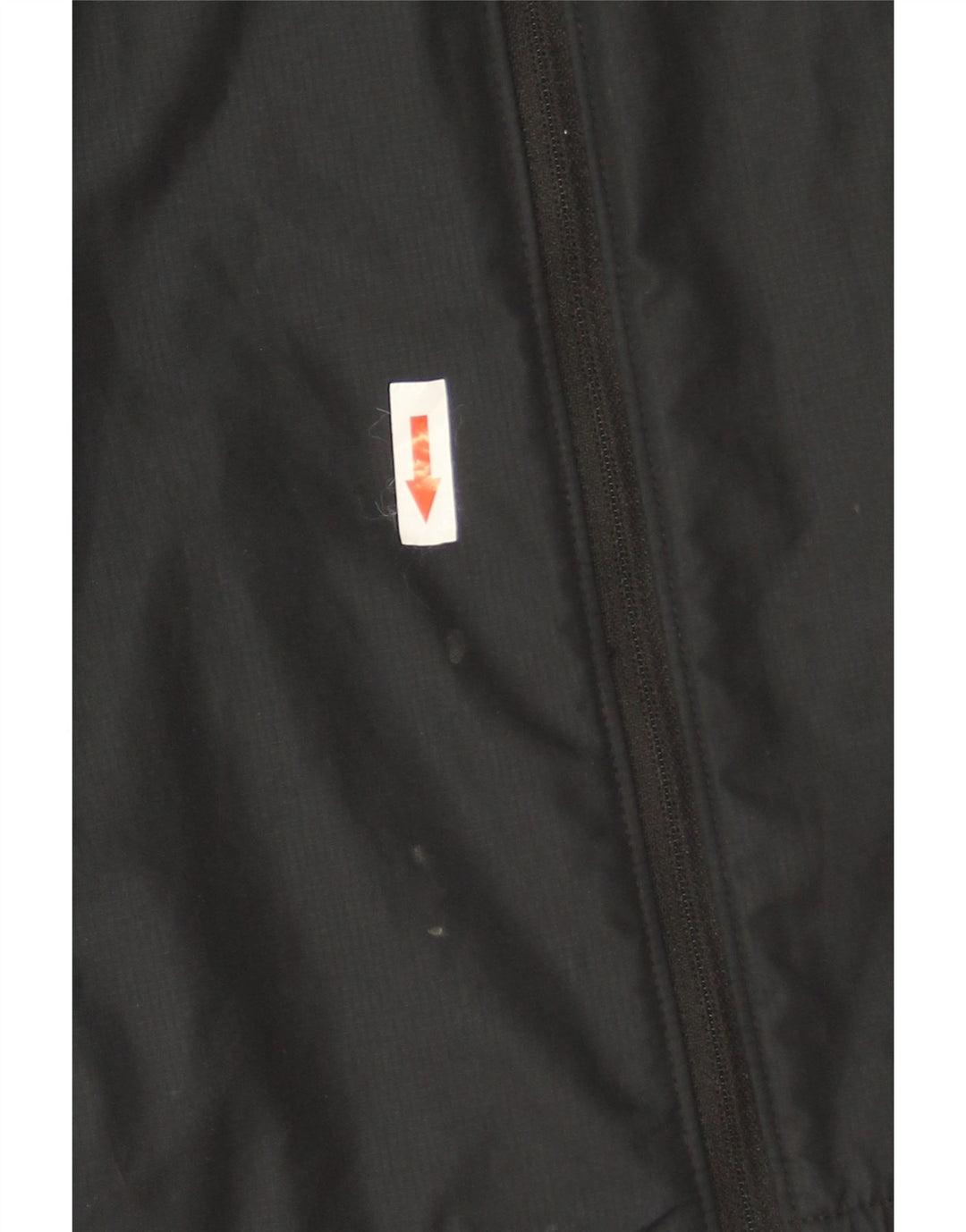 Nike γυναικείο μπουφάν βροχής με κουκούλα UK 16 Large Grey Colorblock Polyester