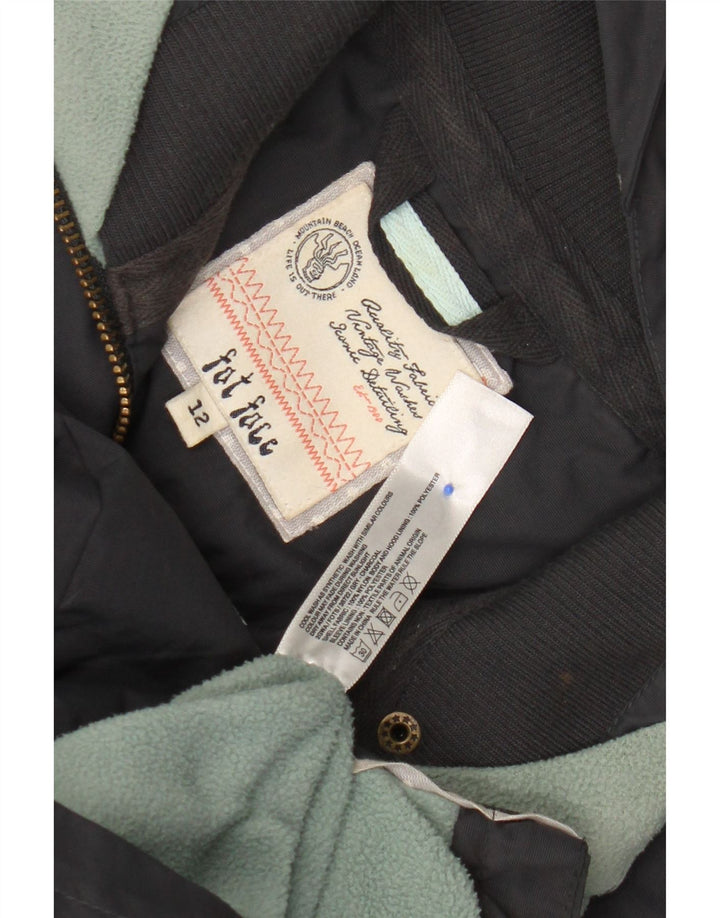 Fat Face Γυναικείο Αντιανεμικό Μπουφάν UK 12 Medium Grey Nylon