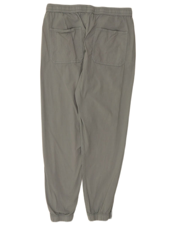 Zara Γυναικείο Παντελόνι Τζόγκερ Ψηλόμεσο UK 14 Medium W31 L26 Γκρι βαμβακερό
