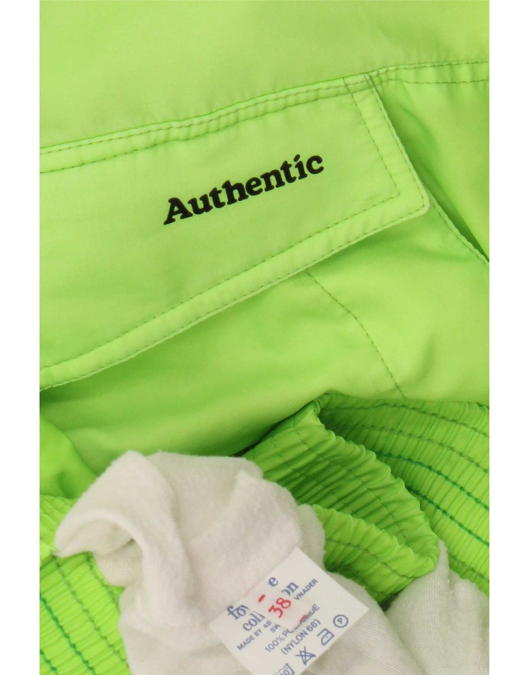Αυθεντική ανδρική φόρμα Anorak Top Jacket UK 38 Medium Green Polyamide