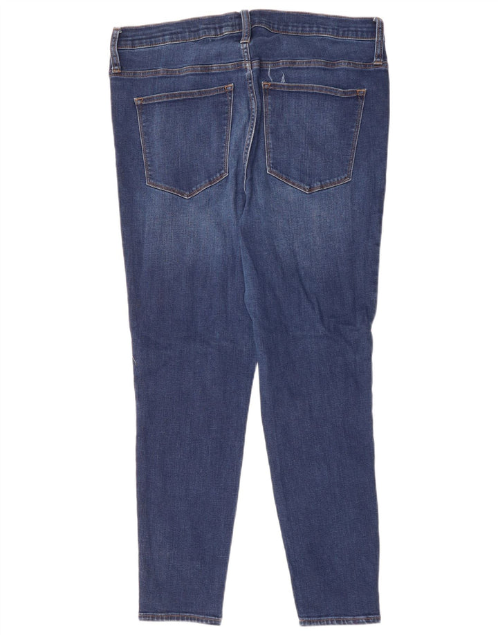 J. CREW Γυναικείο Ψηλό Ψηλό Skinny Jeans W33 L28 Μπλε