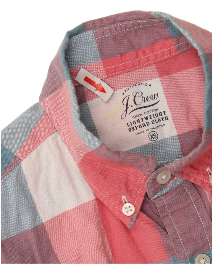 J. CREW Ανδρικό κοντομάνικο πουκάμισο XS πολύχρωμο βαμβακερό
