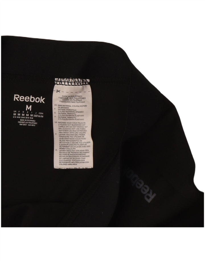 REEBOK Γυναικείο Κολάν UK 12/14 Μεσαίο Μαύρο Πολυεστέρας