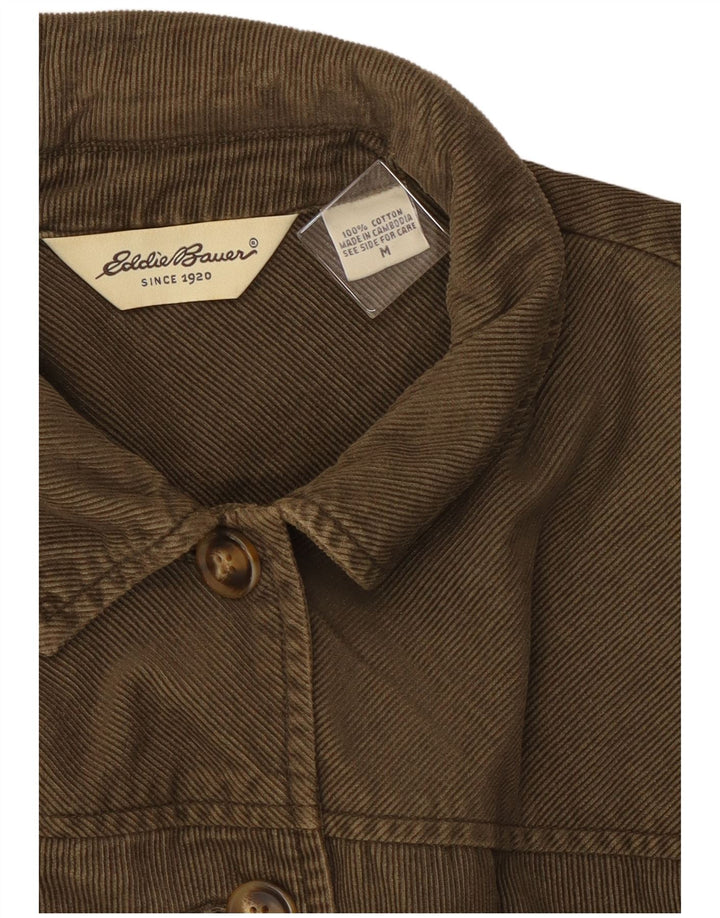 Γυναικείο κοτλέ μπουφάν Eddie Bauer UK 14 Medium Khaki Cotton