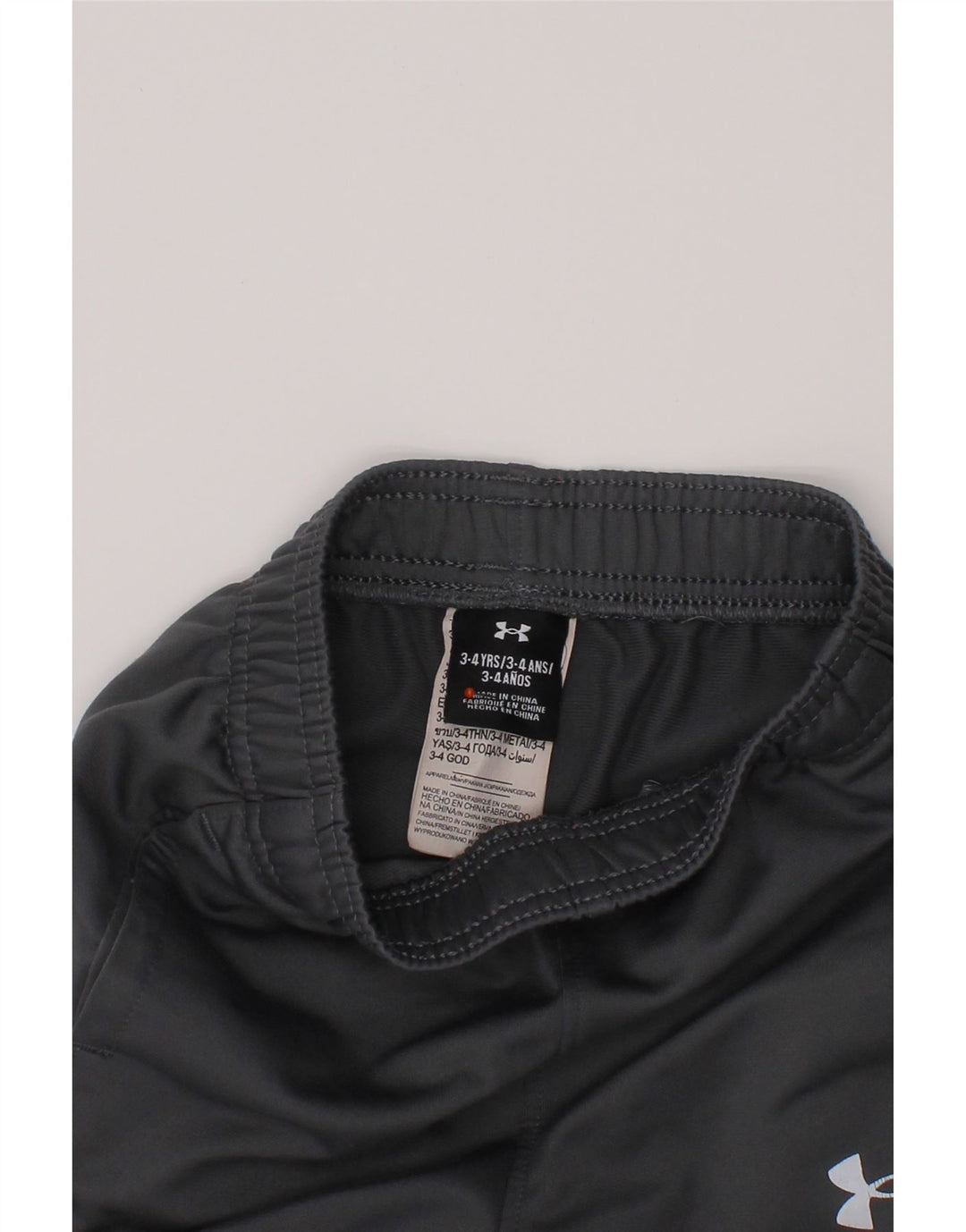 UNDER ARMOR Boys αθλητική φόρμα παντελόνι Joggers 3-4 ετών Grey Polyester