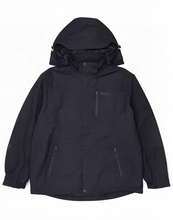 Ανδρικό μπουφάν με κουκούλα Mountain Warehouse UK 42 XL Navy Blue
