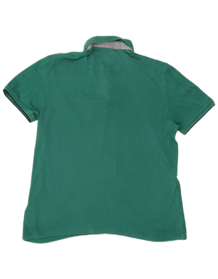 Ted Baker Ανδρικό Πόλο Μπλουζάκι 5 XL Πράσινο βαμβακερό