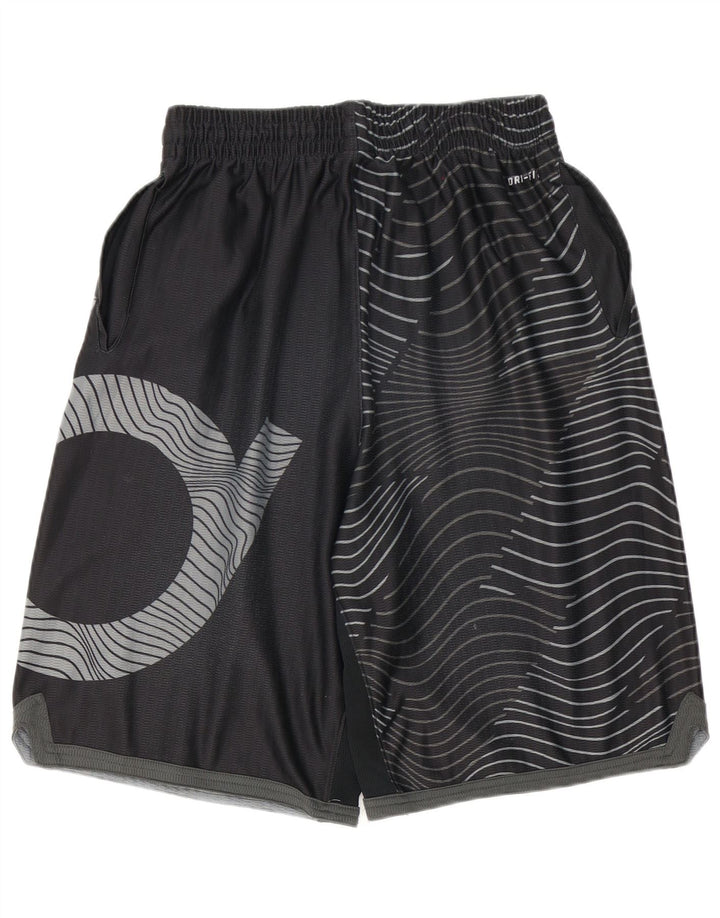Ανδρικό αθλητικό σορτς NIKE Dri Fit μεγάλο μαύρο γεωμετρικό πολυεστέρα