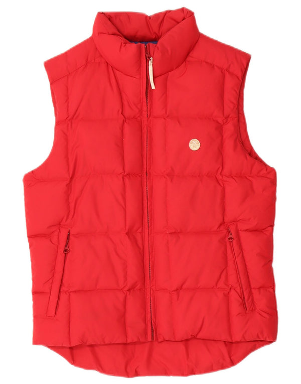 North Sails Γυναικεία padded Gilet UK 10 Small Red Polyamide