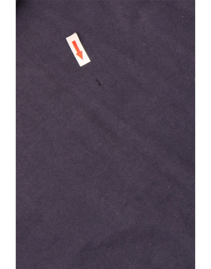 WEIRD FISH Ανδρικό γραφικό T-Shirt Top 3XL Navy Blue Cotton