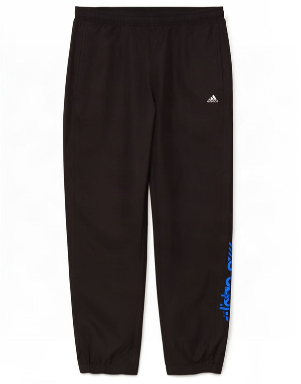 Adidas Ανδρική φόρμα Climalite Παντελόνι Joggers Μεσαίο Μαύρο Πολυεστέρα
